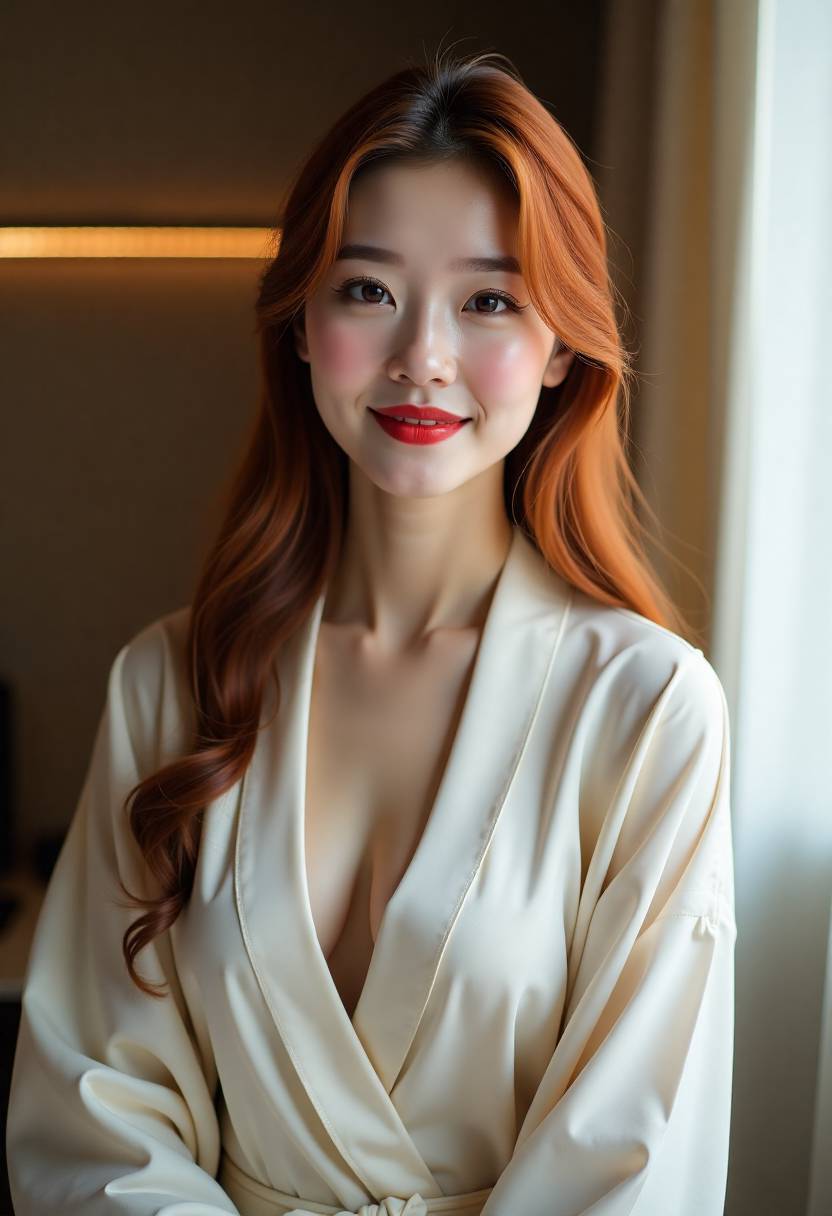 灿烂的她